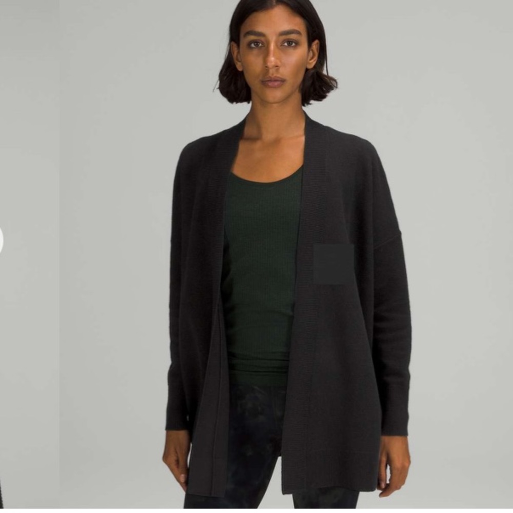 Lululemon Athletica Merino Wool Honeycomb Wrap